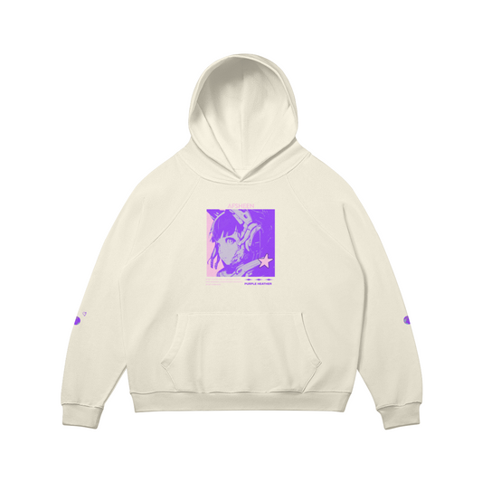 PURPLE HEATHER DESIGN 2 Hoodie