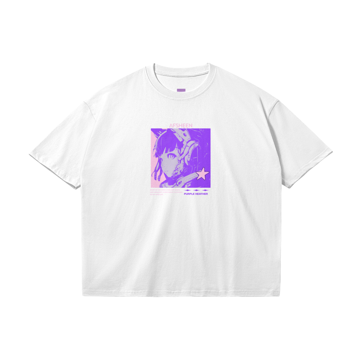 PURPLE HEATHER DESIGN 2 T-Shirt