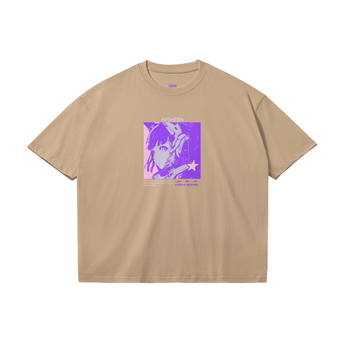 PURPLE HEATHER DESIGN 2 T-Shirt