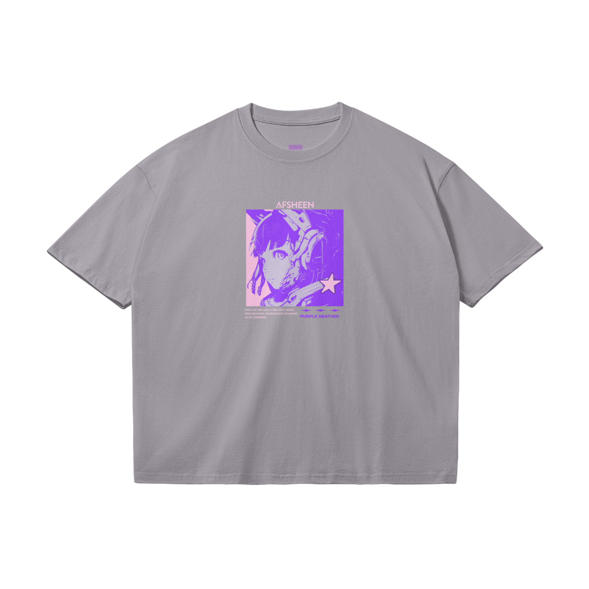 PURPLE HEATHER DESIGN 2 T-Shirt