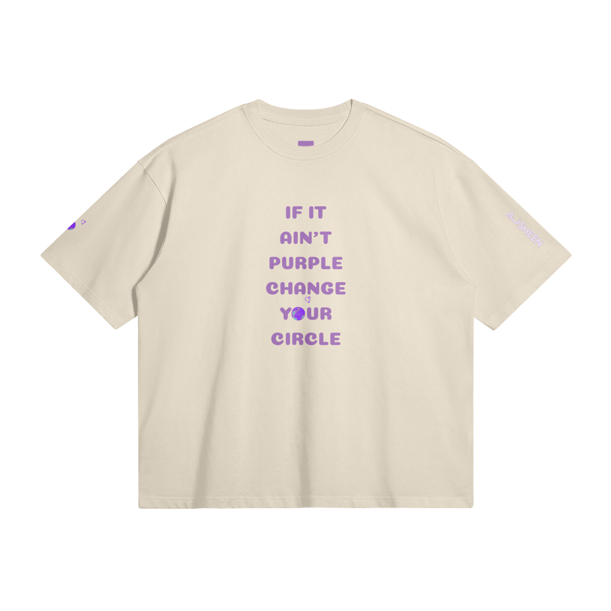 If It Ain't Purple Boxy T-shirt