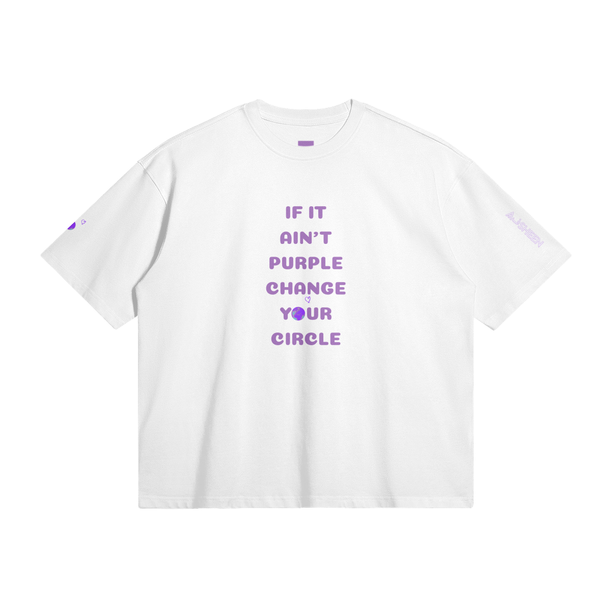 If It Ain't Purple Boxy T-shirt