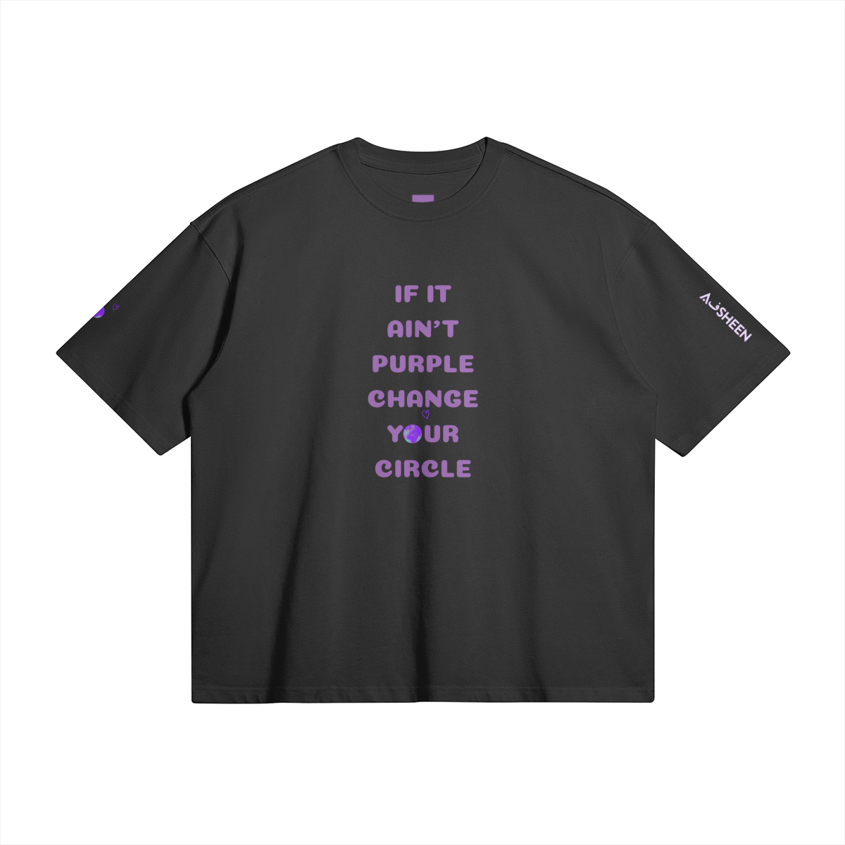 If It Ain't Purple Boxy T-shirt