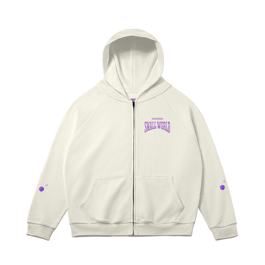 MAKING THE WORLD SMALLER comfy hoodie