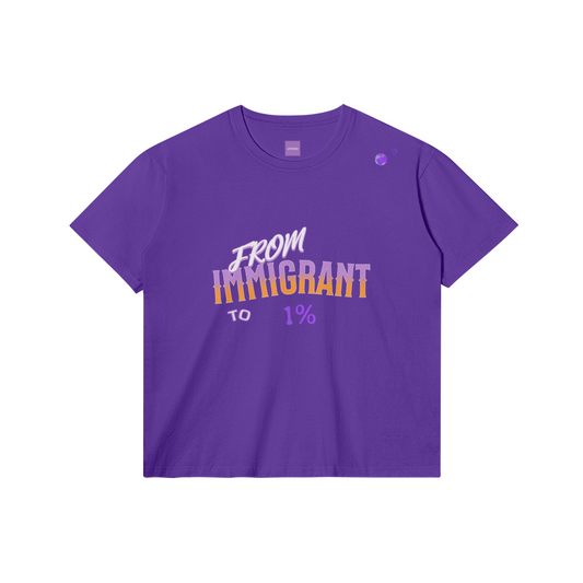 From Immigrant To 1% Shirt